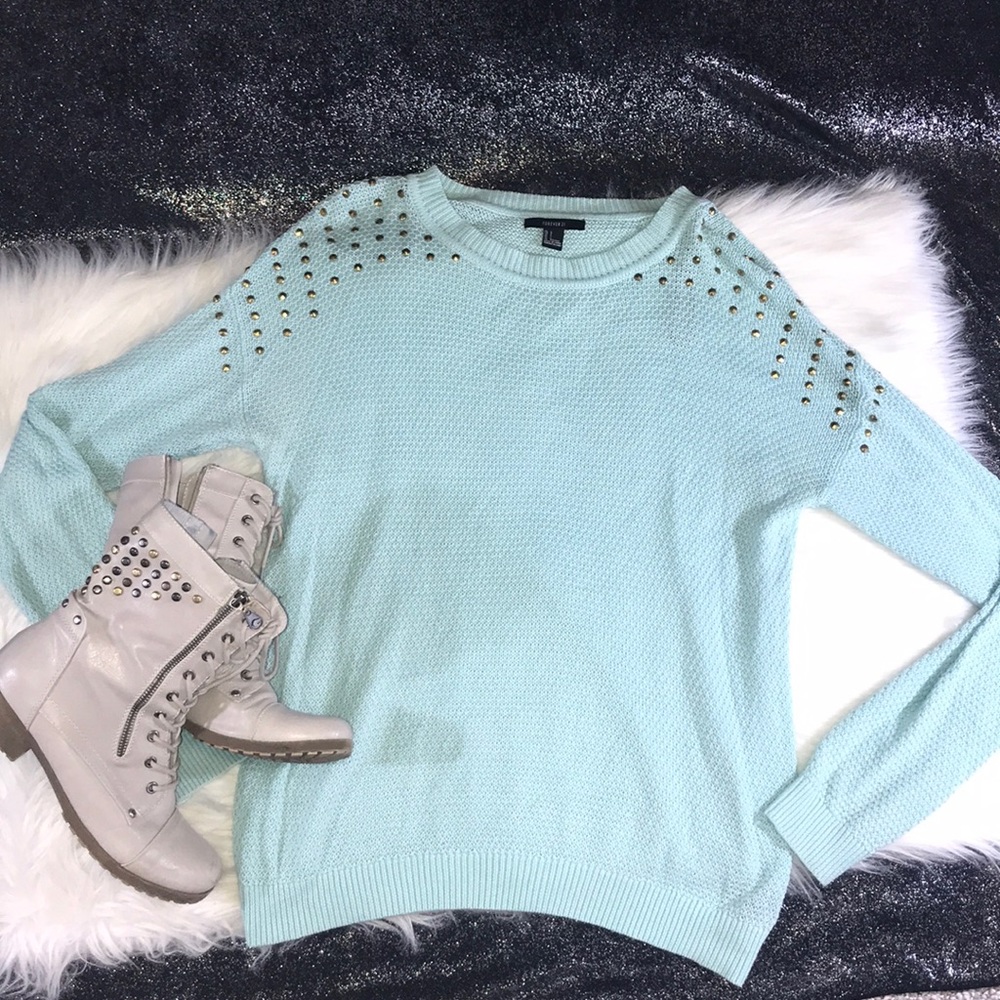Embellished Knit Sweater